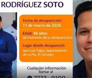 &iquest;Qui&eacute;n es Ernesto Rodr&iacute;guez Soto, el m&eacute;dico mexicano desaparecido tras viajar a El Salvador?