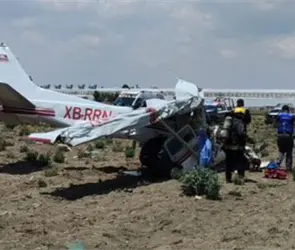 Qui&eacute;nes eran los tripulantes de la avioneta que cay&oacute; en Puebla
