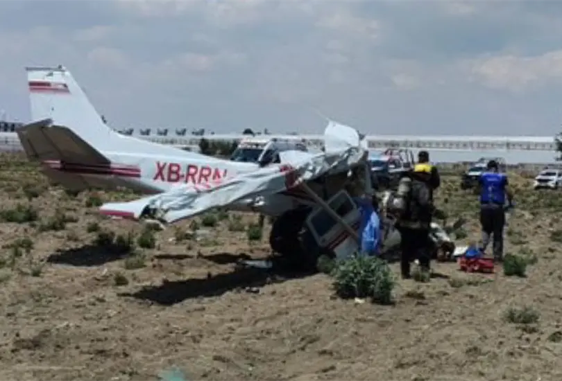 Qui&eacute;nes eran los tripulantes de la avioneta que cay&oacute; en Puebla