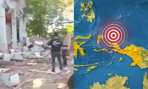 Impactantes im&aacute;genes: as&iacute; se vivi&oacute; el terremoto de magnitud 7.4 que sacudi&oacute; Indonesia y desat&oacute; alerta de tsunami