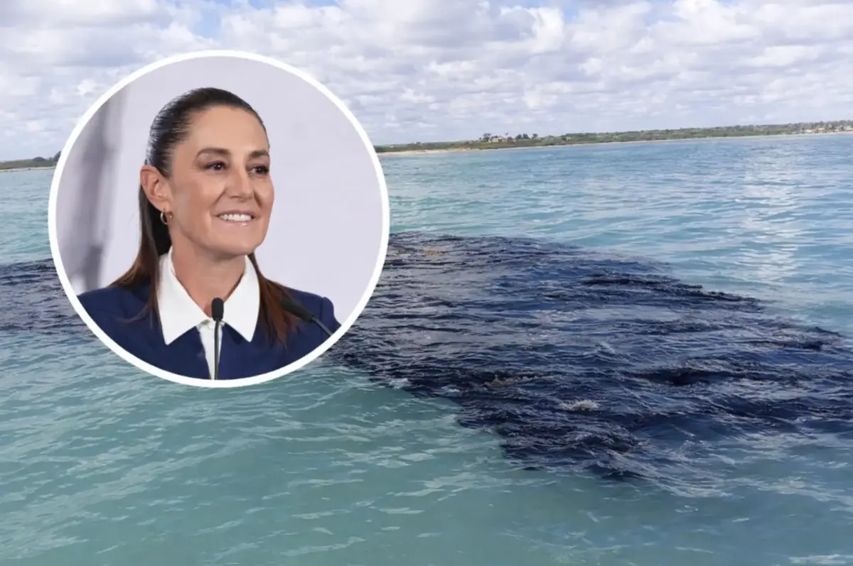  La presidenta refrendó el compromiso en el saneamiento de contaminación en el Golfo de México. 