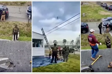 Mujer llama al ICE para no pagar a trabajadores migrantes y termina detenida