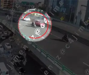 Video: as&iacute; fue la persecuci&oacute;n en sentido contrario en Perif&eacute;rico por robo de un mill&oacute;n de pesos