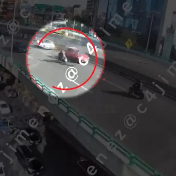Video: as&iacute; fue la persecuci&oacute;n en sentido contrario en Perif&eacute;rico por robo de un mill&oacute;n de pesos