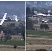 Captan el MOMENTO EXACTO del desplome de avioneta en Huejotzingo, Puebla