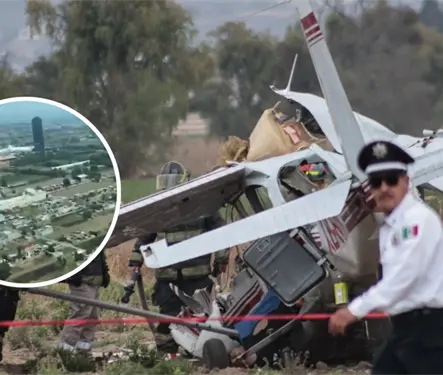 Filtran video de piloto minutos antes de morir en desplome de avioneta en Puebla