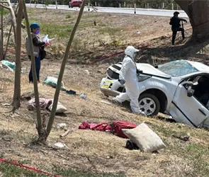 Mueren 5 miembros de una familia en accidente carretero en Acapulco, entre ellos un beb&eacute;