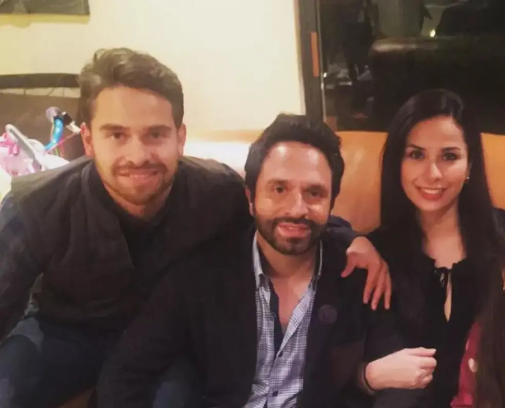 Reynaldo Rossano y su exesposa Redes sociales