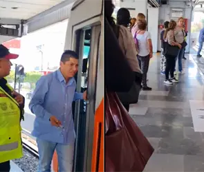 Se viene desmayando: pánico en Metro CDMX por conductor que manejaba en estado errático Se viene desmayando: pánico en Metro CDMX por conductor que manejaba en estado errático