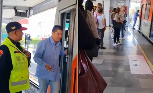 Se viene desmayando: p&aacute;nico en Metro CDMX por conductor que manejaba en estado err&aacute;tico