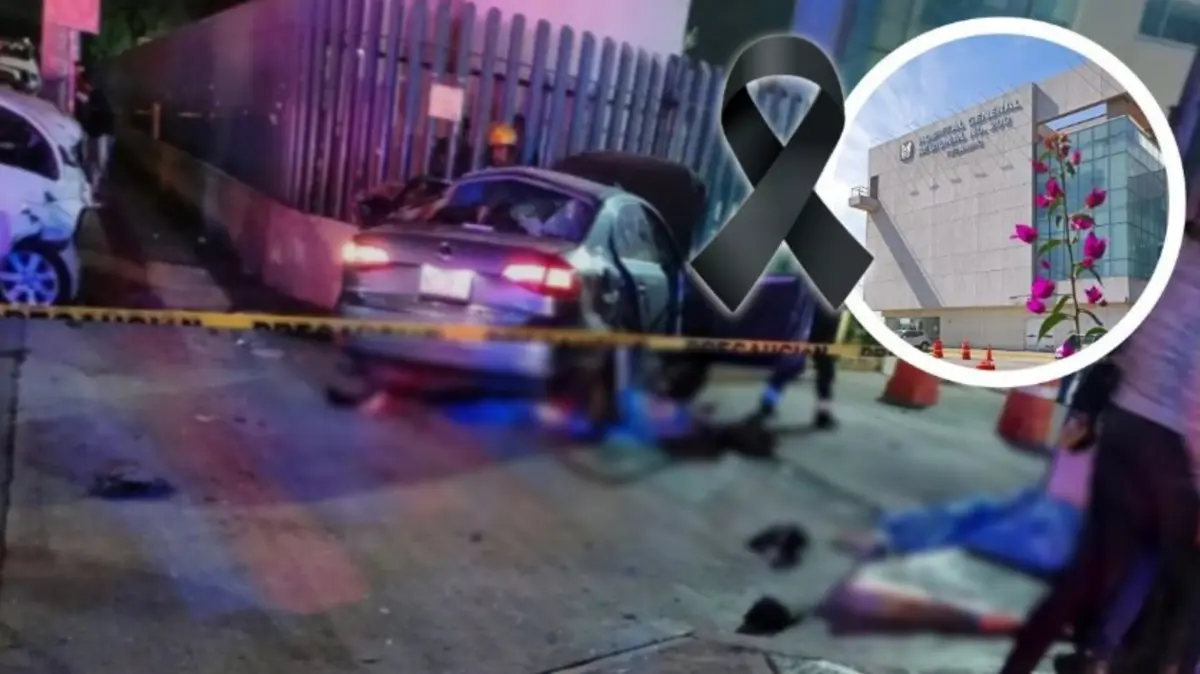  El accidente frente a la Clínica 200 del IMSS dejó cuatro muertos y siete heridos
 