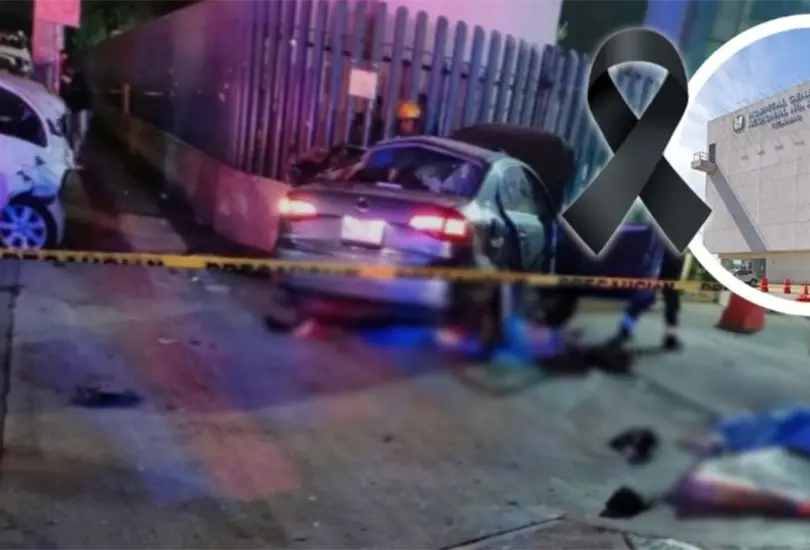 El accidente frente a la Cl&iacute;nica 200 del IMSS dej&oacute; cuatro muertos y siete heridos