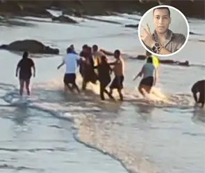 Identifican a hombre que muri&oacute; en Sonora por salvar a cuatro menores que eran arrastrados por el mar
