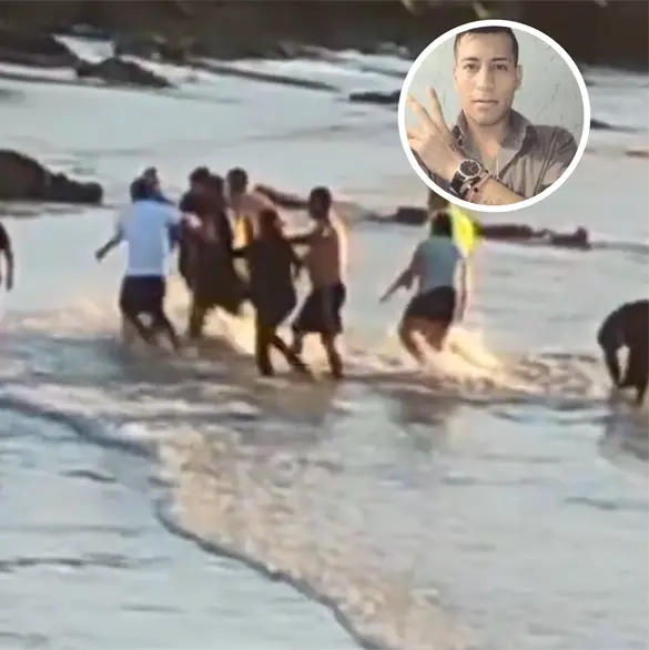 Identifican a hombre que murió en Sonora por salvar a cuatro menores que eran arrastrados por el mar