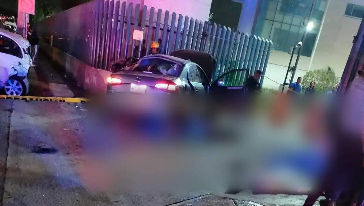  El momento del incidente en Tecámac. 