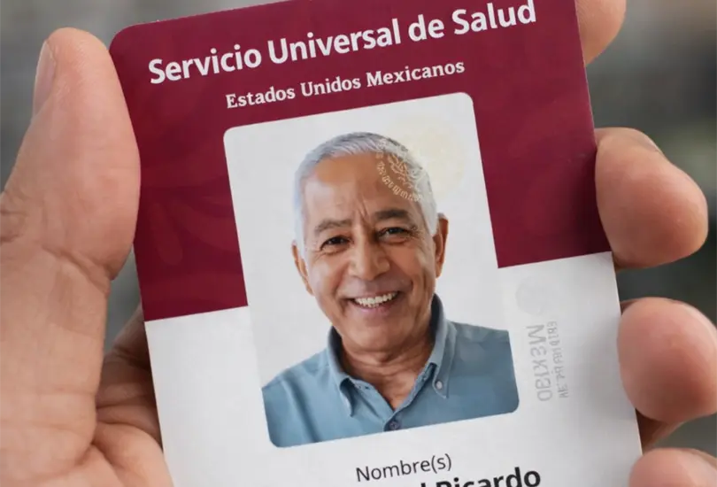 La credencial del Servicio Universal de Salud.