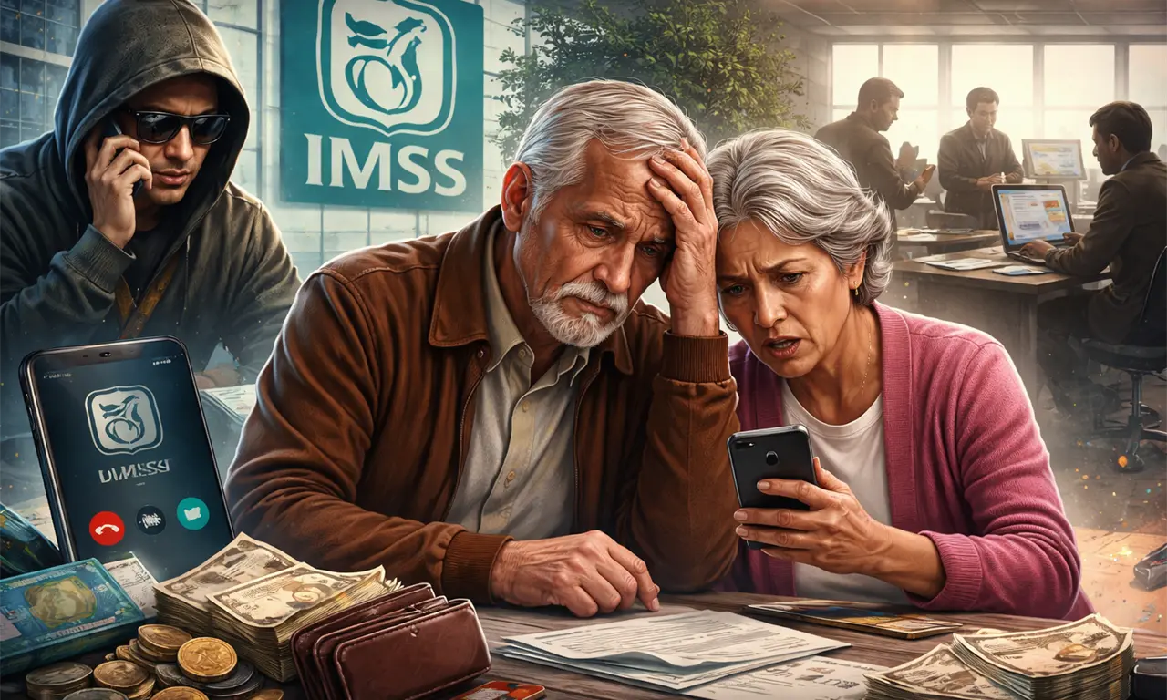  Fraude a pensionados del IMSS en 2026: así vacían cuentas con falsas promesas 