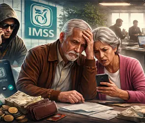 Fraude a pensionados del IMSS en 2026: as&iacute; vac&iacute;an cuentas con falsas promesas