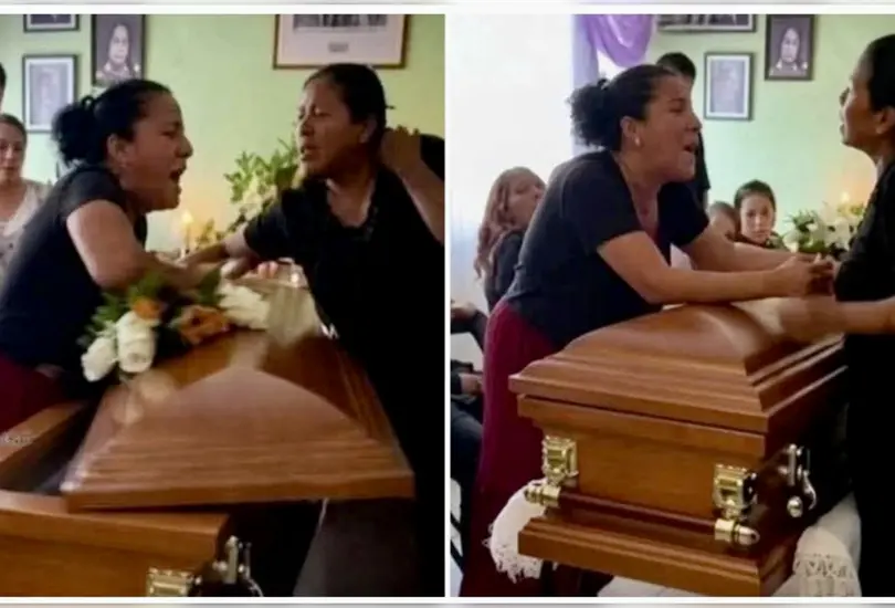 Dos mujeres se enfrentan a golpes por el mismo hombre durante su velorio