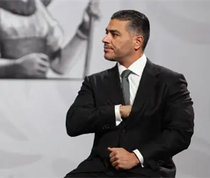 Omar Garc&iacute;a Harfuch, el funcionario mejor evaluado del gabinete de Sheinbaum