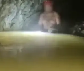 Filtran impactante video del rescate de Francisco Zapata, minero que sobrevivi&oacute; 13 d&iacute;as bajo tierra en Santa Fe