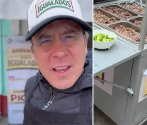 Arath de la Torre reacciona al trabajo de su hermano como taquero tras ser despedido de Televisa