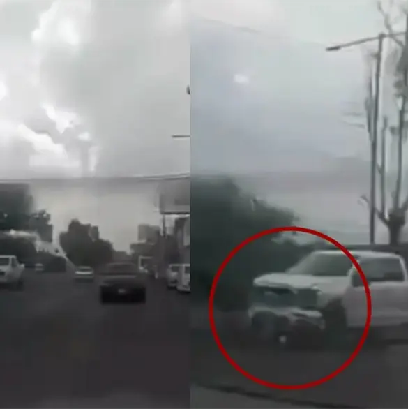 Video capta el momento en que motociclista es atropellado y arrastrado 50 metros en Tultitlán Video capta el momento en que motociclista es atropellado y arrastrado 50 metros en Tultitlán