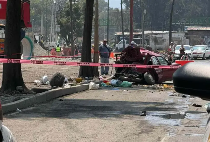 El conductor intent&oacute; huir, pero fue detenido metros adelante.