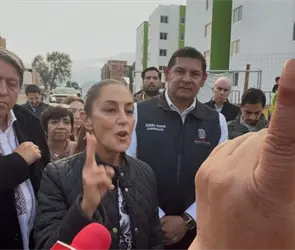 As&iacute; rega&ntilde;&oacute; Sheinbaum a manifestantes en San Jos&eacute; Chiapa tras protestas contra planta recicladora