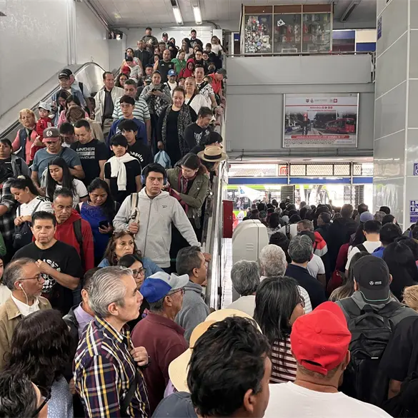 Paro Metro CDMX 13 de abril: &iquest;cu&aacute;les son las l&iacute;neas que est&aacute;n colapsadas y por qu&eacute;?