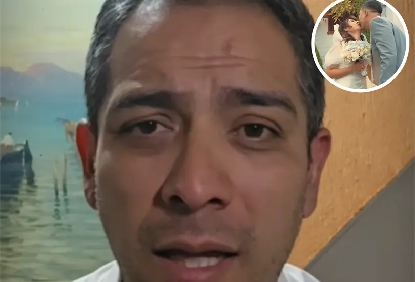 Cristian, el esposo de Ana Febe.