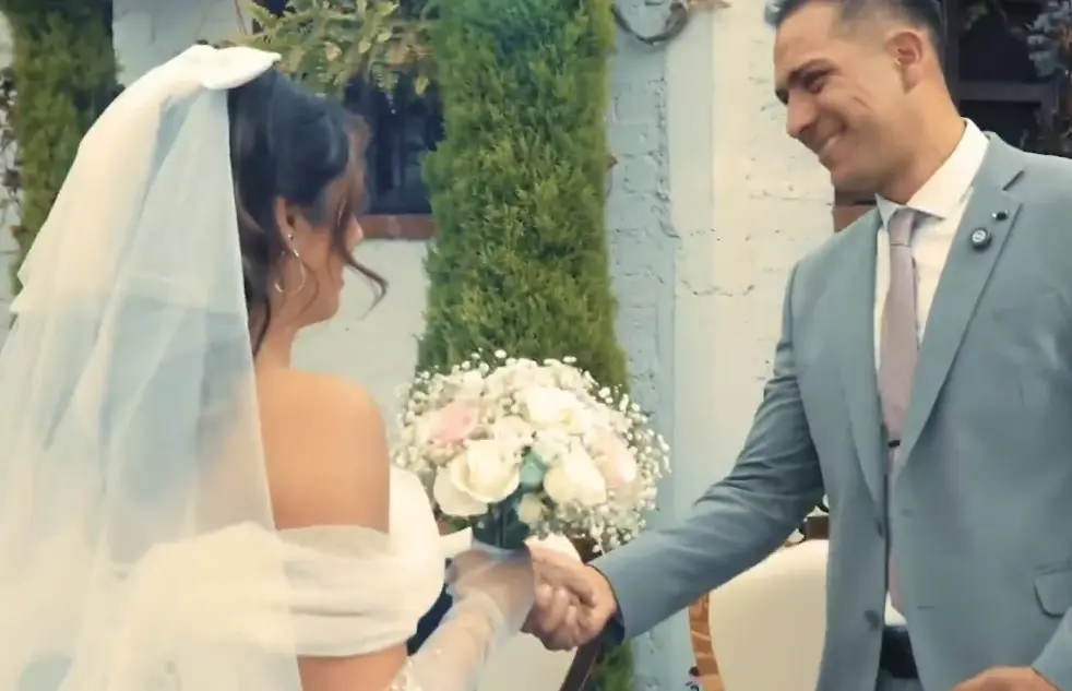 El día de la boda de Ana Febe. N+.