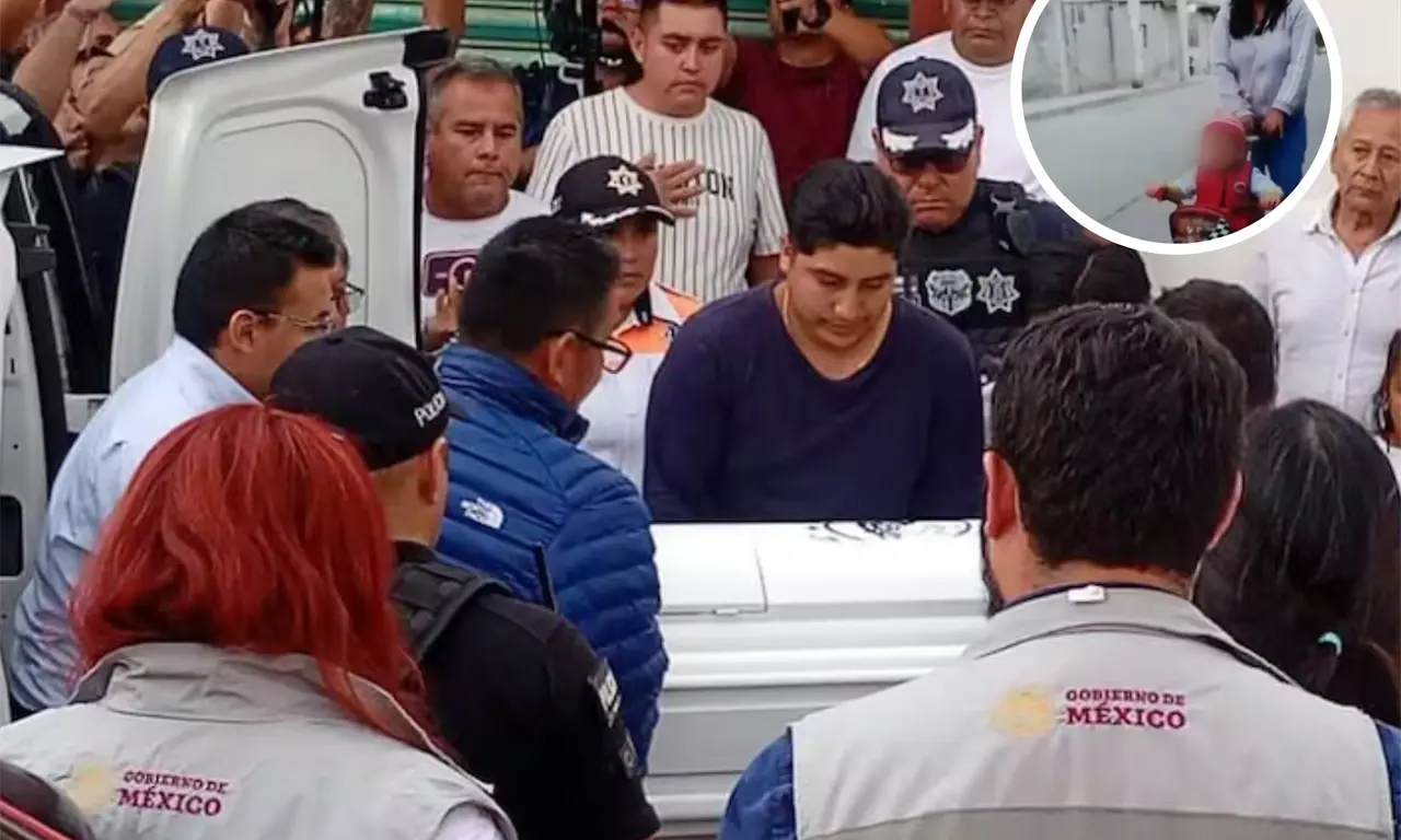  El velorio de Henry, niño víctima de "El Mencho". 