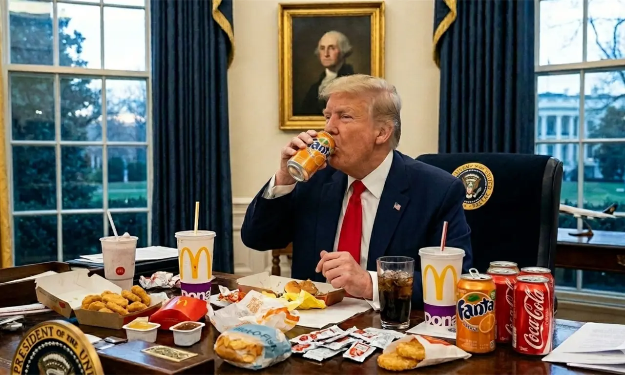  Doctor revela que Trump cree que el refresco podría “matar el cáncer” porque mata el pasto 
