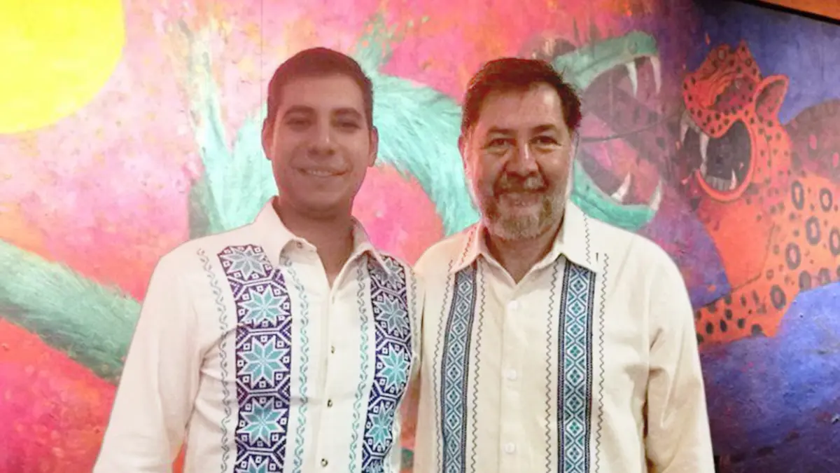  Kin Yael Villafaña, hijo de Fernández Noroña, en el centro de la polémica por su salario en la CFE. 