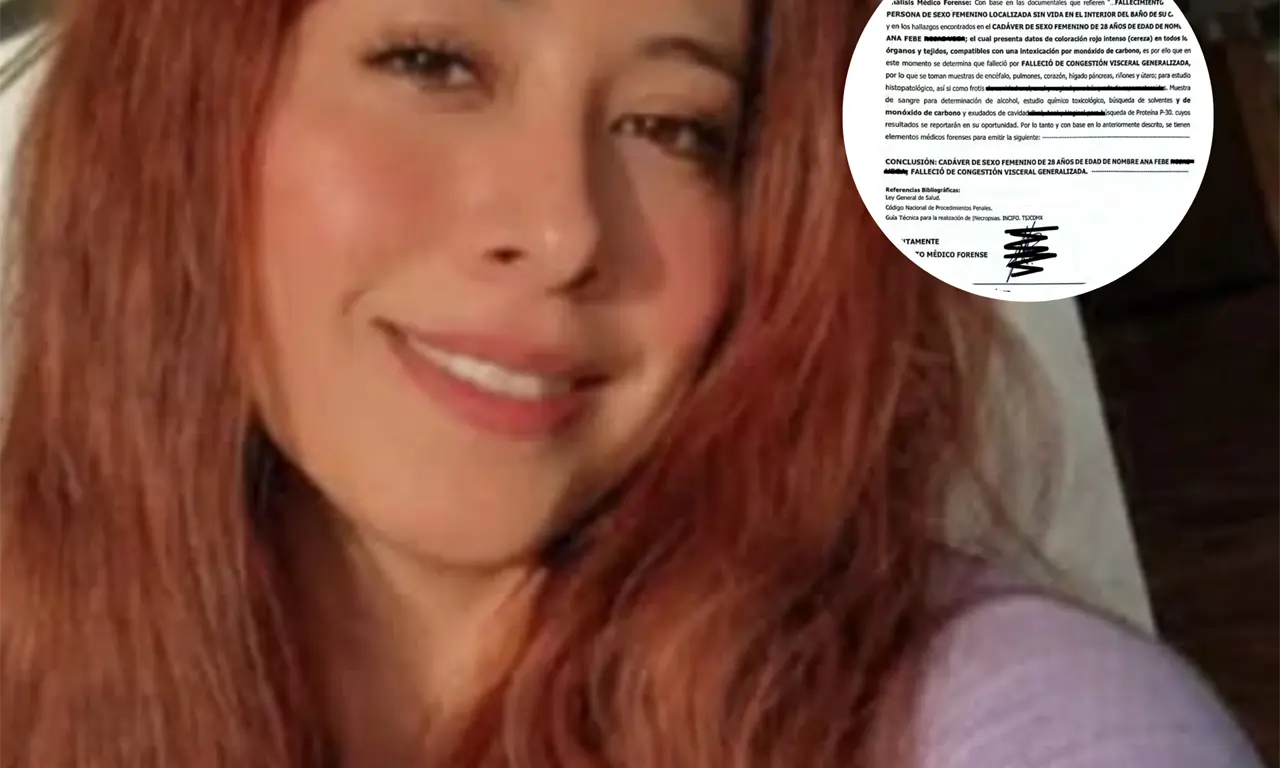  De acuerdo con el informe, durante el procedimiento se analizaron distintos órganos del cuerpo, incluyendo cerebro, pulmones y otros tejidos, como parte del protocolo forense para determinar la causa del fallecimiento. 