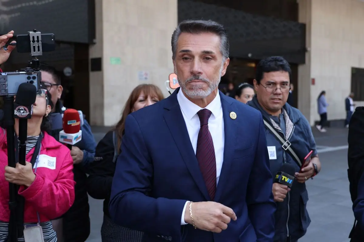 Sergio Mayer regresó a la Cámara de Diputados. Cuartoscuro.