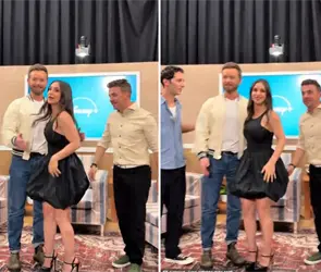 Qu&eacute; mal se vio: Actriz de Televisa le niega abrazo a protagonista de Malcolm el de en medio