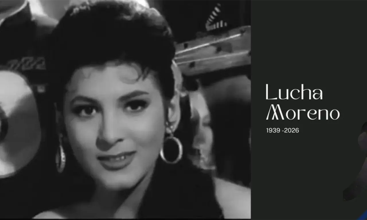  La actriz y cantante Lucha Moreno falleció a los 86 años. 