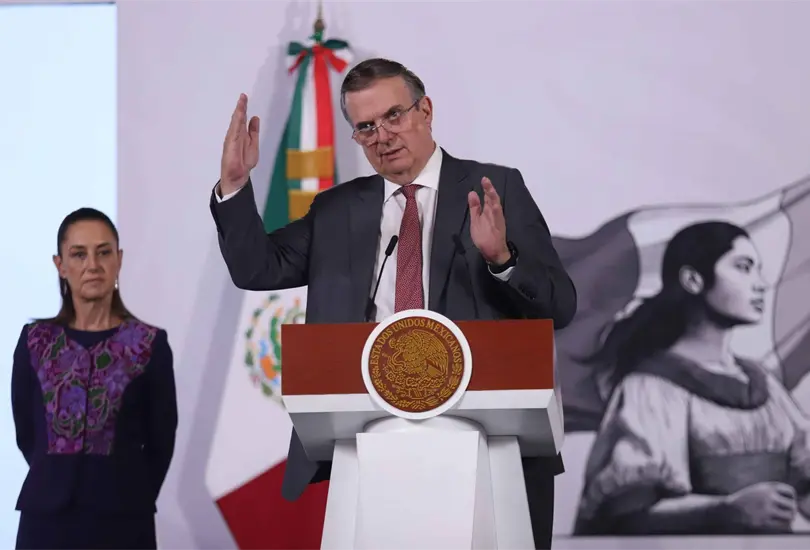 Ebrard responde por estancia de su hijo en embajada de Londres Ebrard responde por estancia de su hijo en embajada de Londres