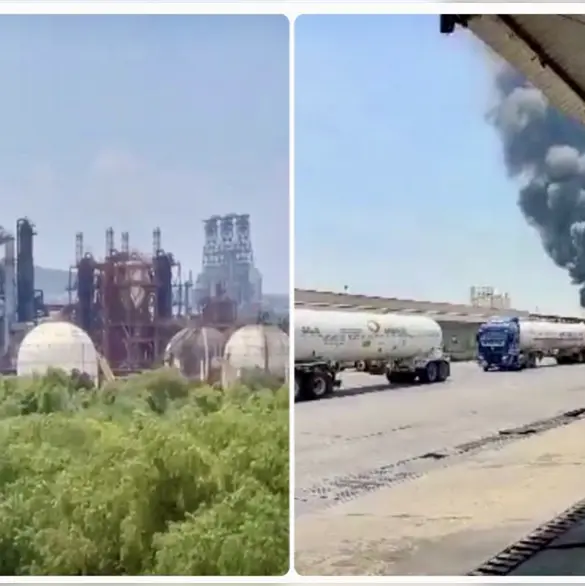 Explosi&oacute;n en refiner&iacute;a de Tula de Allende: nube de humo alarma a Hidalgo
