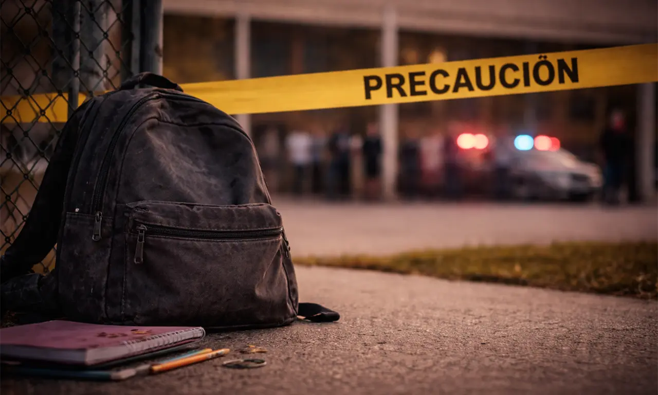  De insultos a cuchillo: pelea entre menores desata pánico en secundaria de Gómez Palacio 