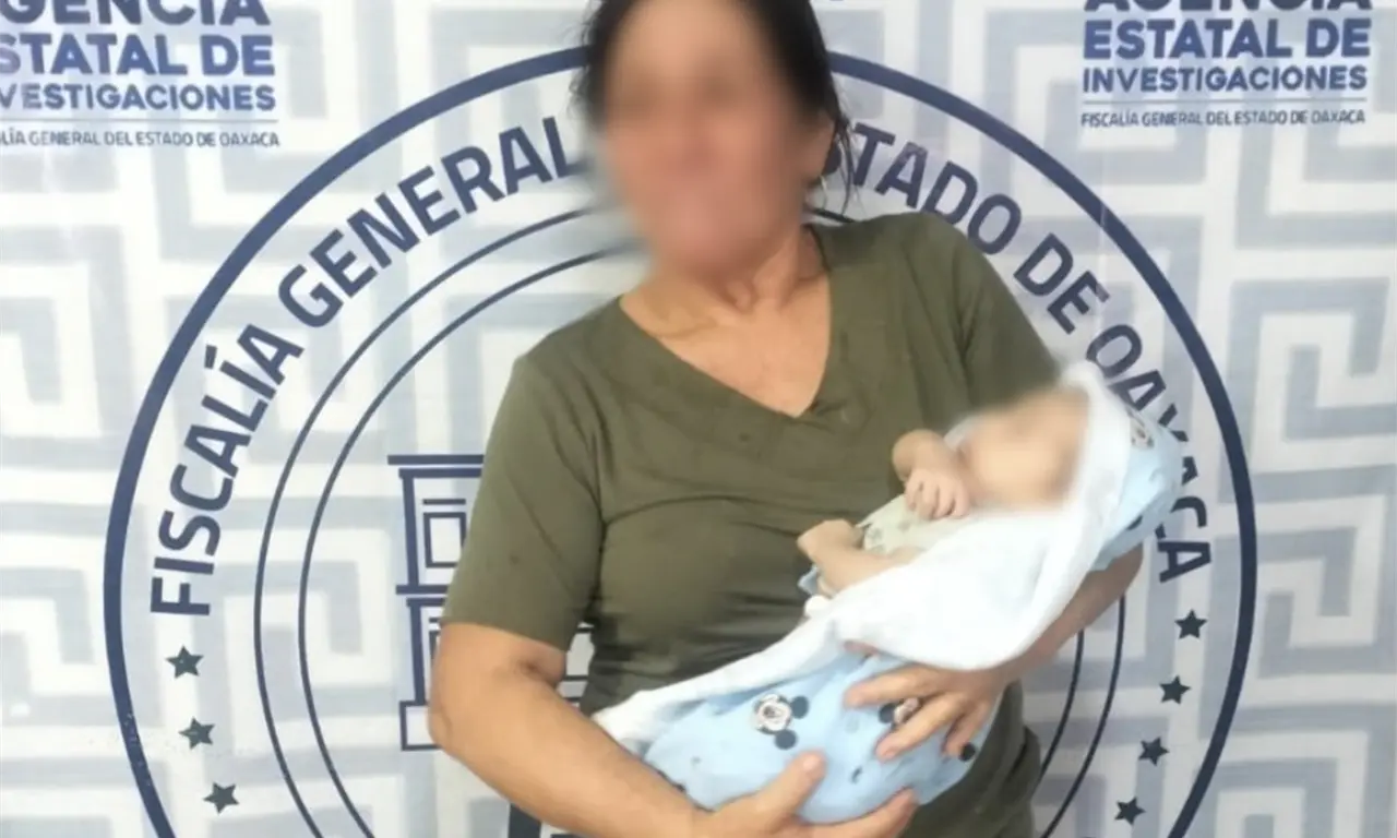  Rescatan a bebé desaparecido en Oaxaca tras semanas de angustia; investigan posible trata 