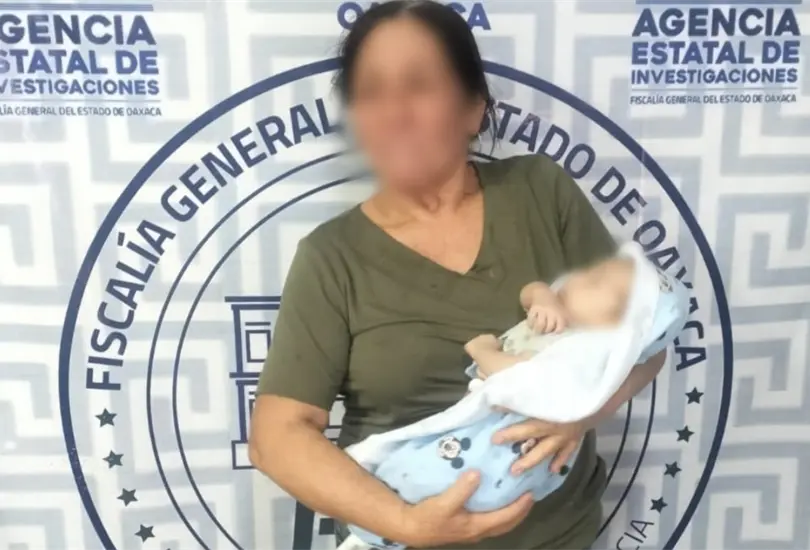 Rescatan a beb&eacute; desaparecido en Oaxaca tras semanas de angustia; investigan posible trata