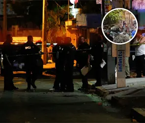 Difunden video del momento en que turba enardecida intenta linchar a "El Flemas" por presunto abuso de su hijastra