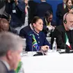 En cumbre internacional, Sheinbaum impulsa redirigir 10% del gasto militar global a la deforestaci&oacute;n