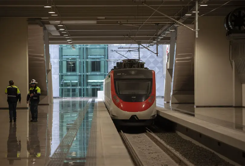 El tren AIFA - Buenavista ya est&aacute; listo.