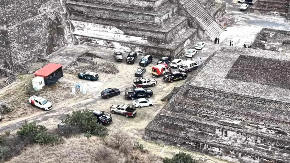  El taque armado en la Pirámide de la Luna dejó dos muertos y 13 heridos en la zona arqueológica de Teotihuacán. 