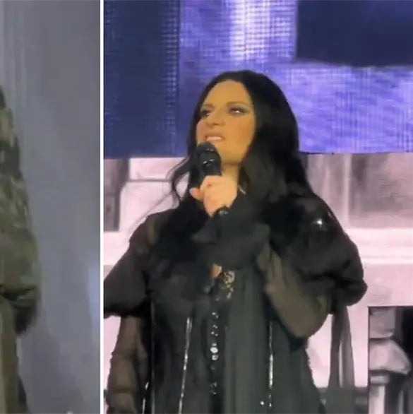 Laura Pausini pierde el control en concierto porque sus fans no se sab&iacute;an sus canciones