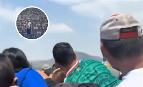 "Si se mueven, los sacrifico": reh&eacute;n graba desde la cima momento exacto del ataque en Teotihuac&aacute;n